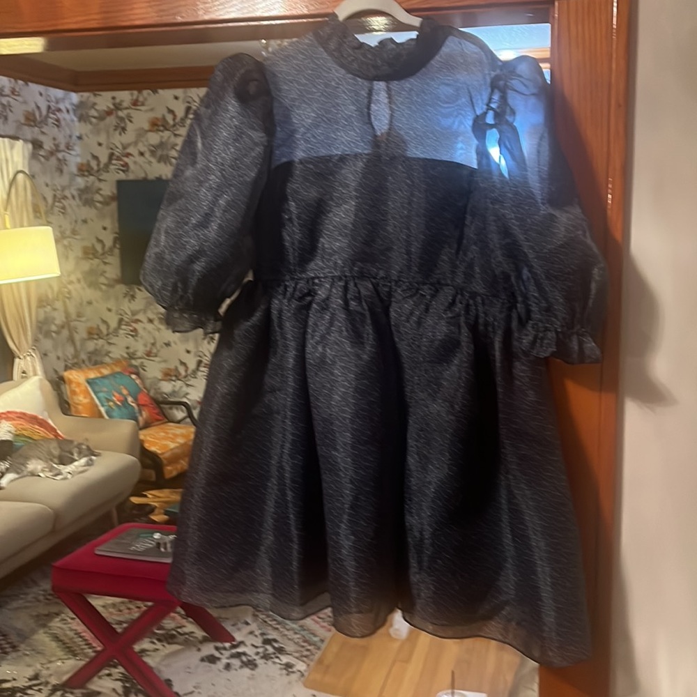 Selkie Blue Mini Dress - Picture 4 of 5